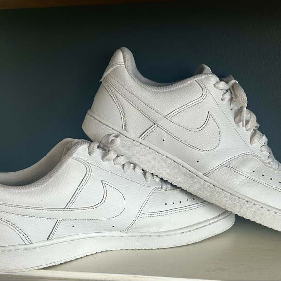 Nike Men's Classic White Sneakers size 12 - Picture 5 of 5